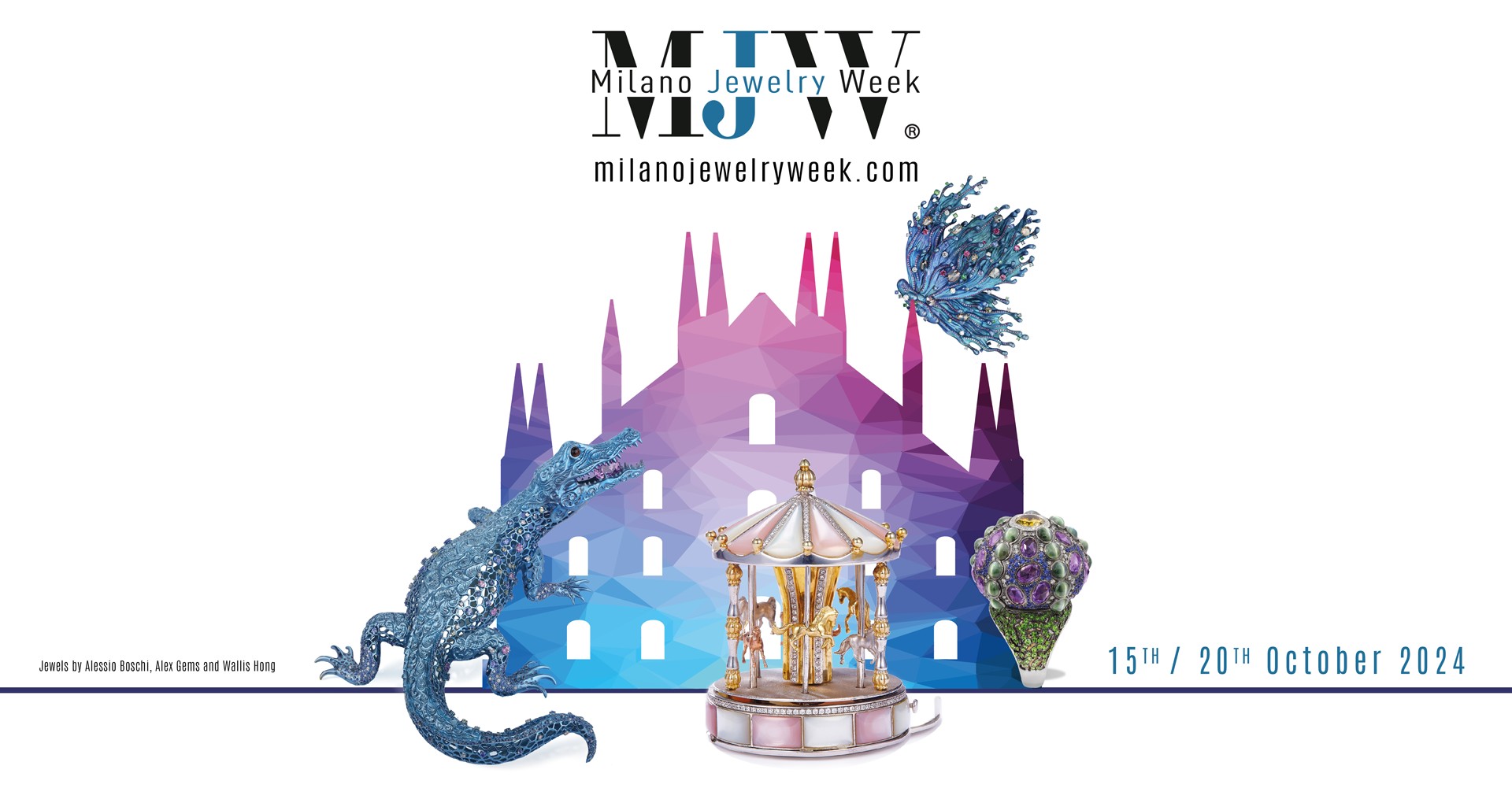 All items in the collection will be presented to the audience for the first time. Our designers will be present in person and will demonstrate the pieces to the public at the Jewelry Hub, La Pelota, Milan. The doors will be open at 11.00 and we will be there until 19.00 from Thursday to Saturday, and until 16.00 on the Sunday.